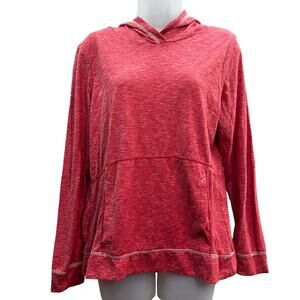 Holloway Ladies‎ Lightweight Hoodie Size Medium Heathered Red